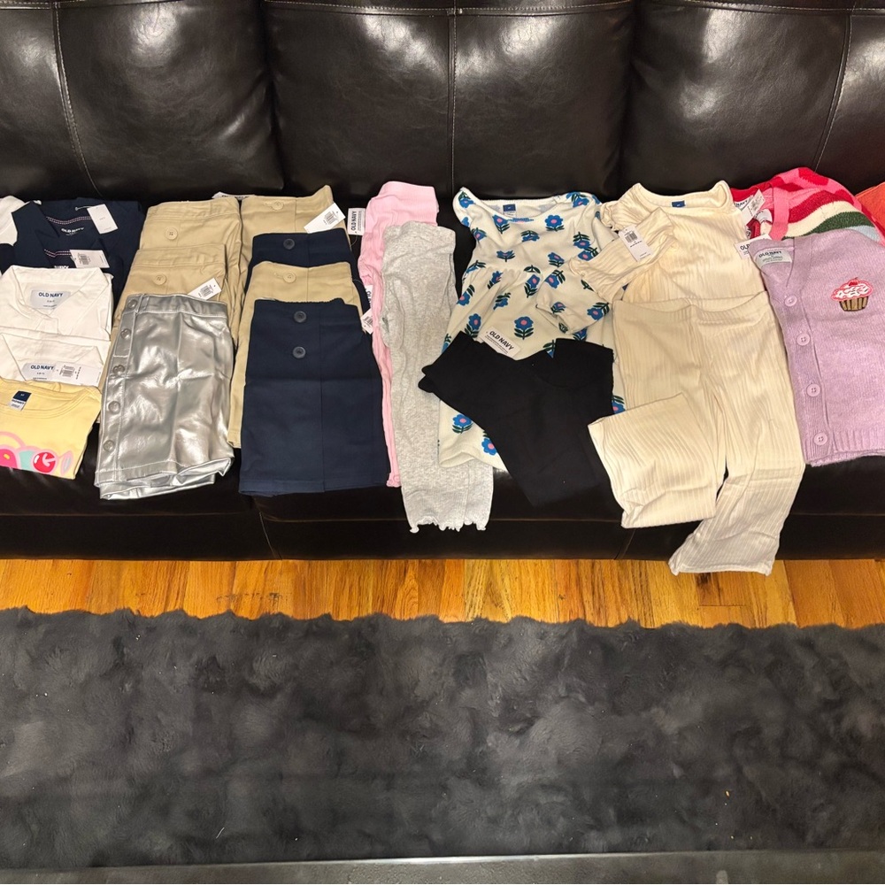 Old Navy Kids Matching Sets - Cream, White, Yellow, Navy, Silver